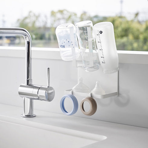 マグネットボトルホルダー&トレー プレート ホワイト.|s8